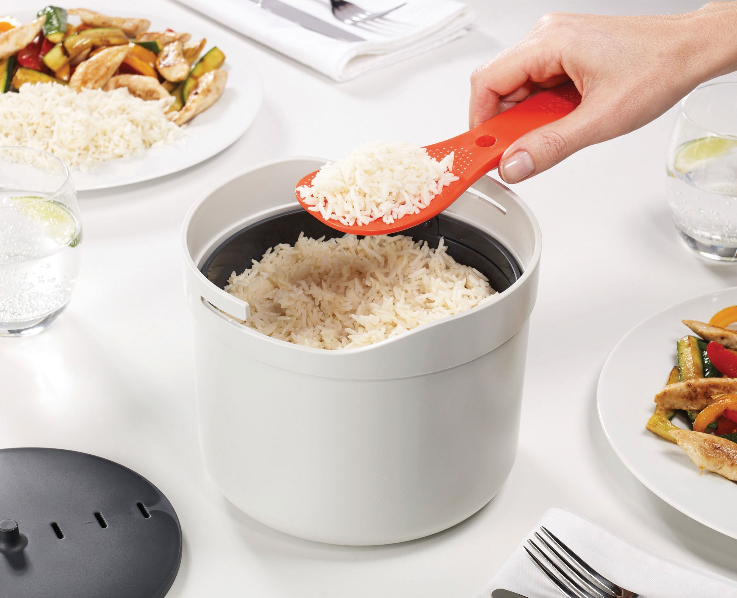 how to use a plastic rice cooker