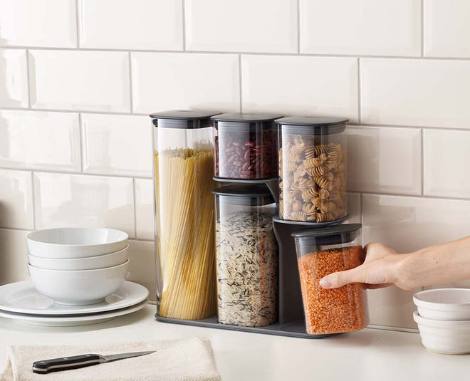 Nest™ Glass Multicolour Food Storage Set