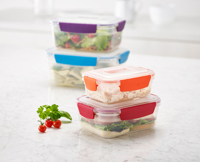 Nest™ Glass Multicolour Food Storage Set