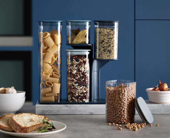 Nest™ Glass Multicolour Food Storage Set