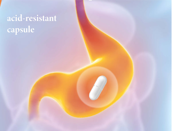 acid-resistant capsule