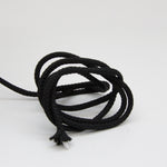 Polyester Drawstring Cord 4mm - Black