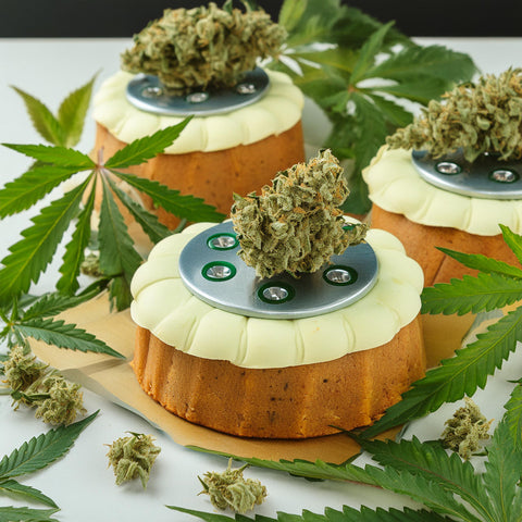 Who Wants A Cannabis Grinder Made Of Cake?