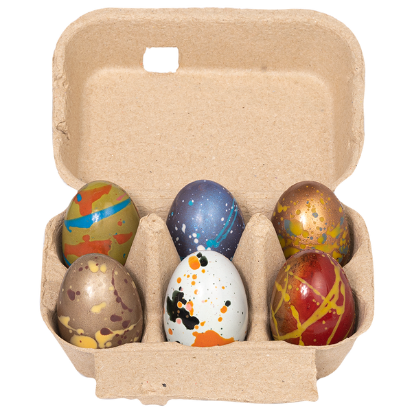 Diamond egg M (dark chocolate) 180 Grs - The Belgian Chocolate Makers