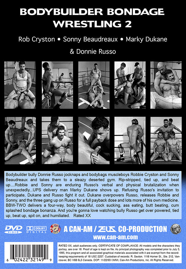 Bodybuilder Bondage Wrestling 2 Dvd – Ropemall