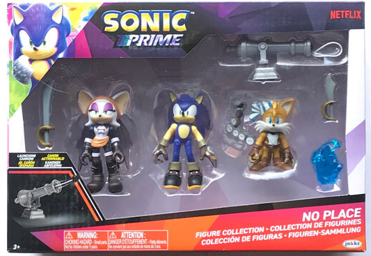 (Provisional Pre-Order) Jakks Netflix Sonic Prime 5 In Figure Thorn Rose  Sonic New Yoke City BUNDLE/LOT