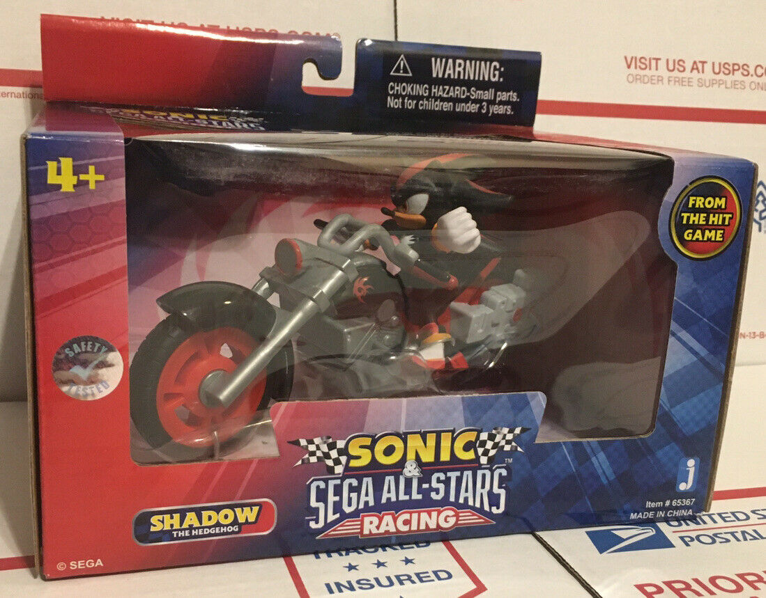 shadow the hedgehog with motorcycle