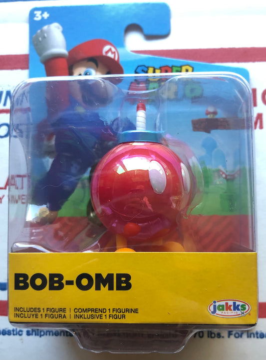 Bowser Jr w/ Bob-Omb 4-inch Articulated Figure - JAKKS Pacific, Inc.