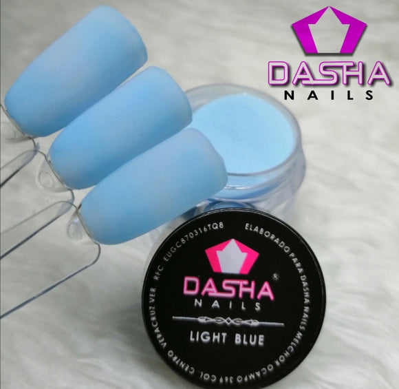 Light Blue Acrylic 1/4oz Dasha Nails