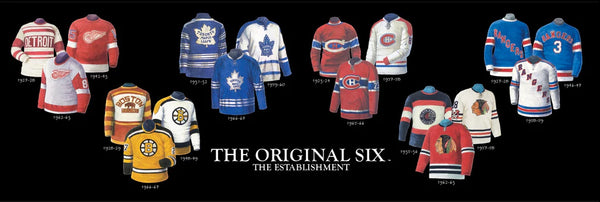 The 'Original Six' Hockey Teams