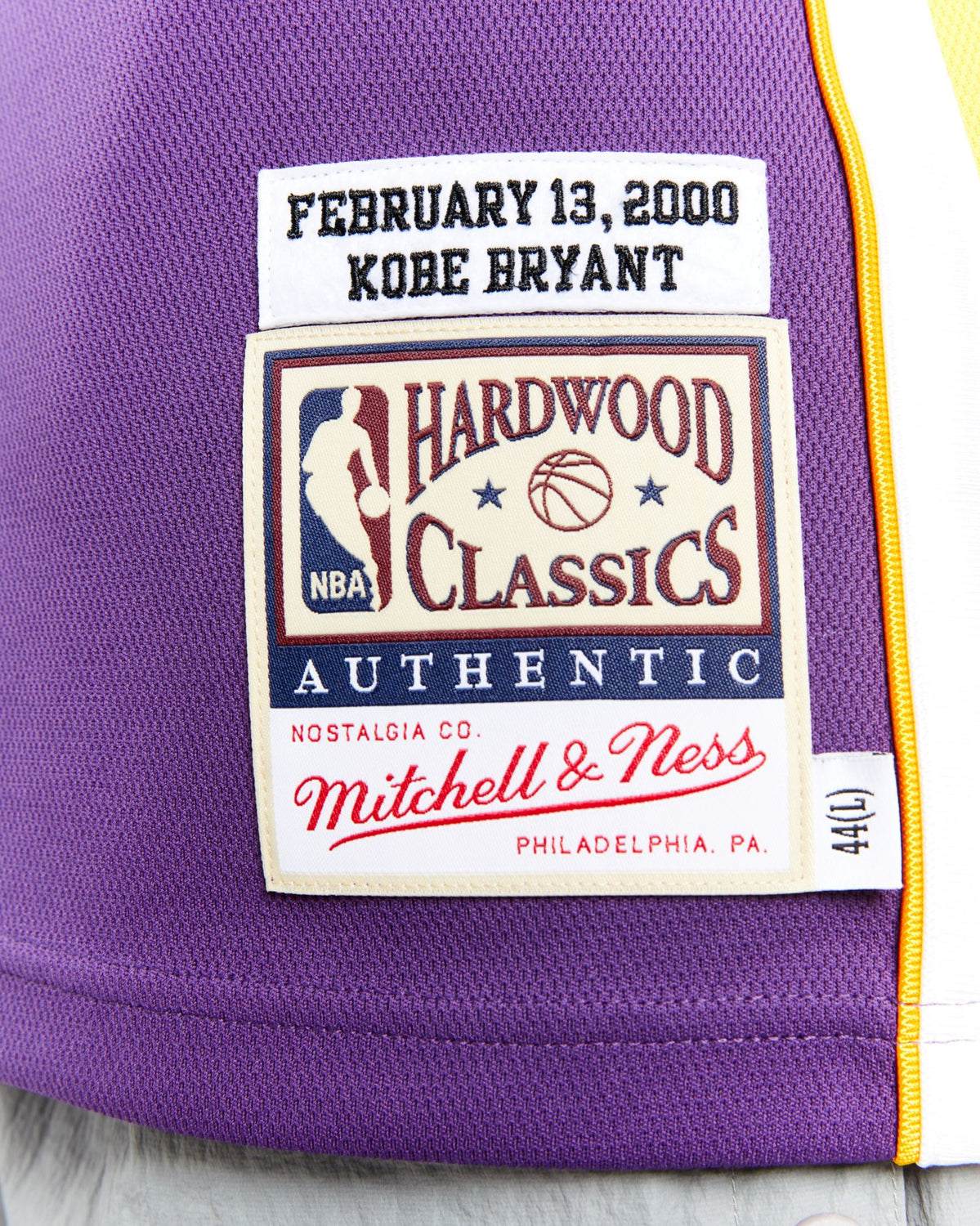 Men's Los Angeles Lakers #8 Kobe Bryant Purple 2000-01 NBA