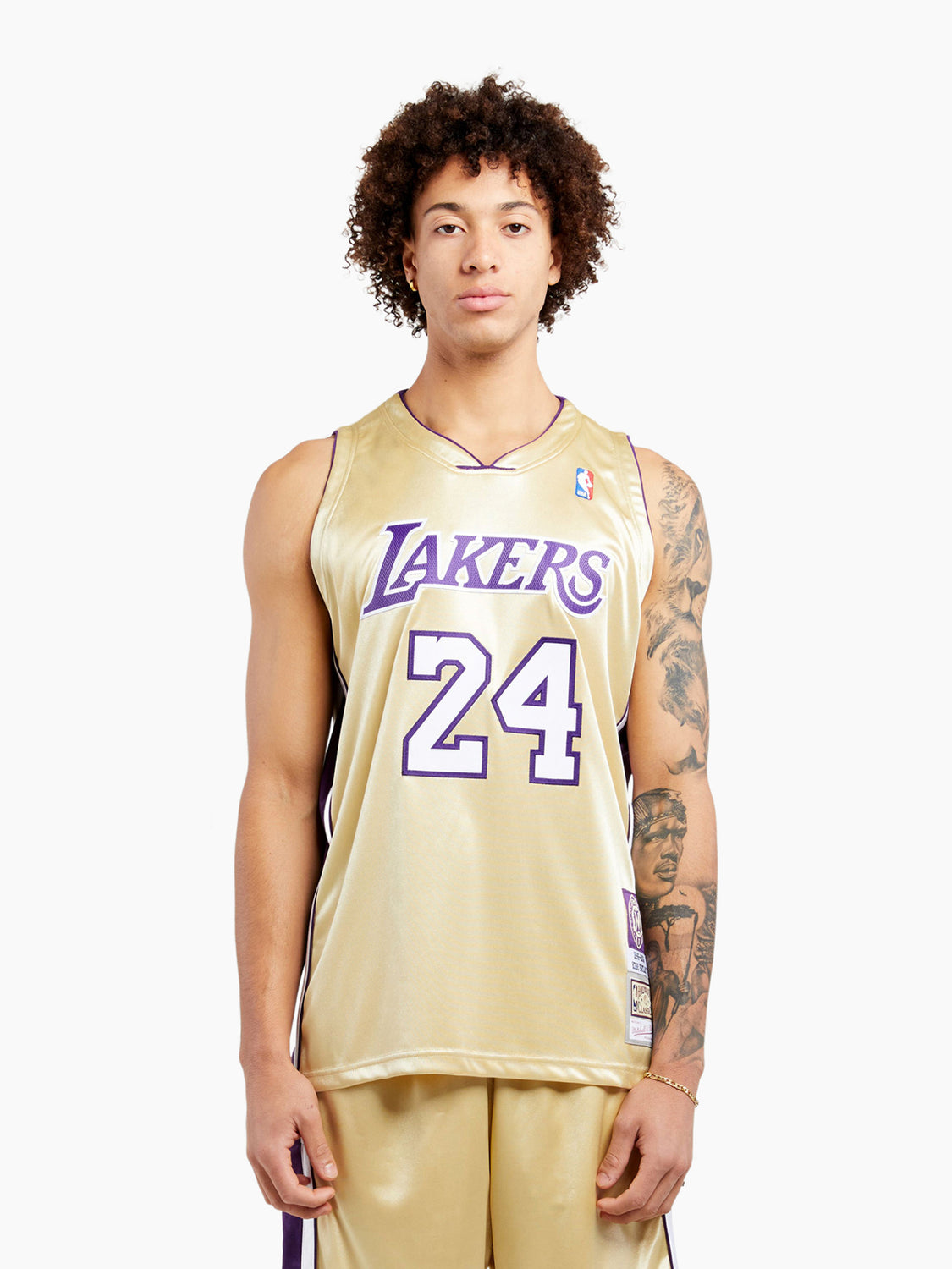 Mitchell and Ness Los Angeles Lakers Kobe Bryant Hall of Fame Authentic Jersey Purple