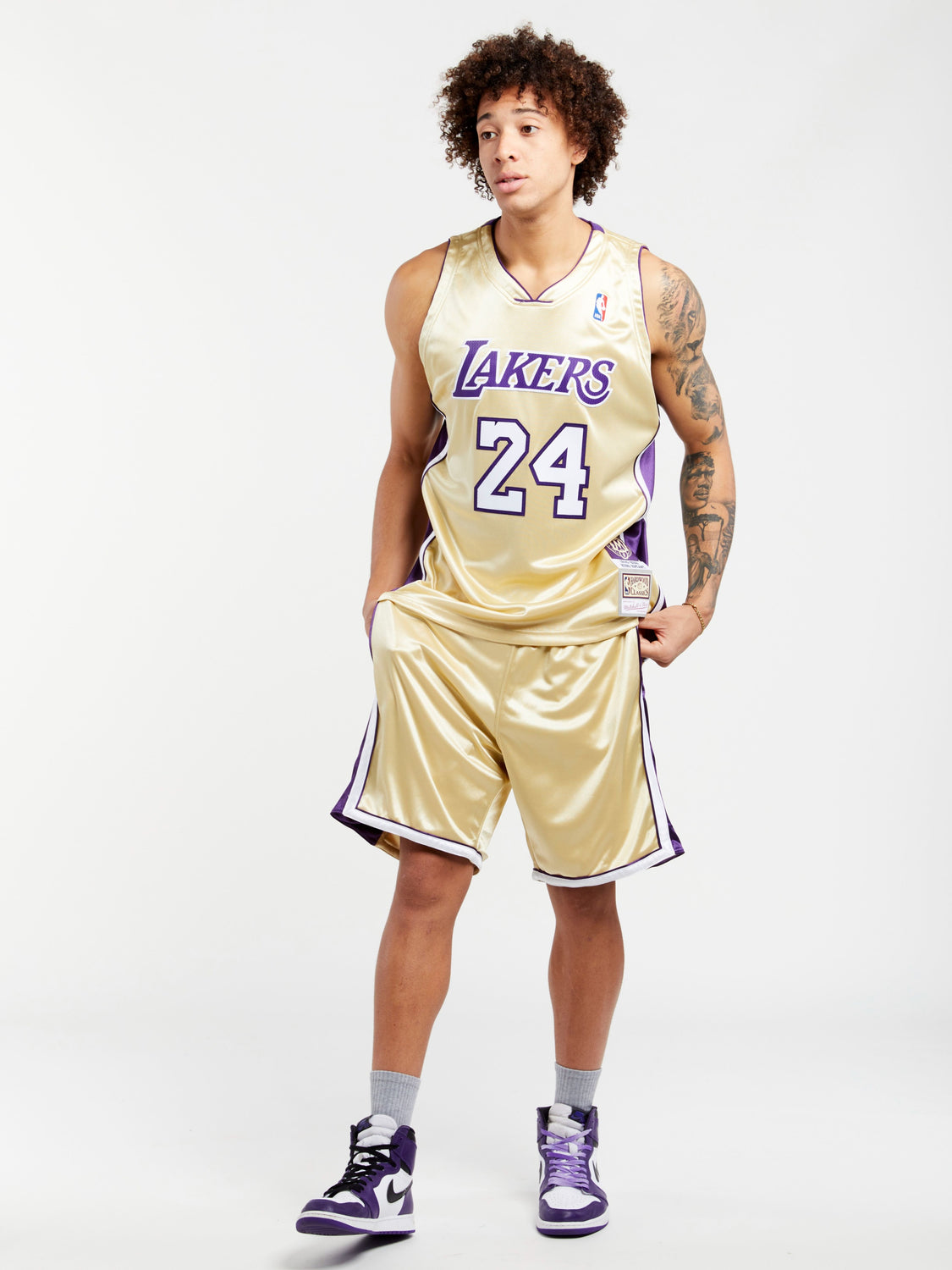 KOBE NEW Mitchell & Ness Kobe Bryant LA Lakers Authentic