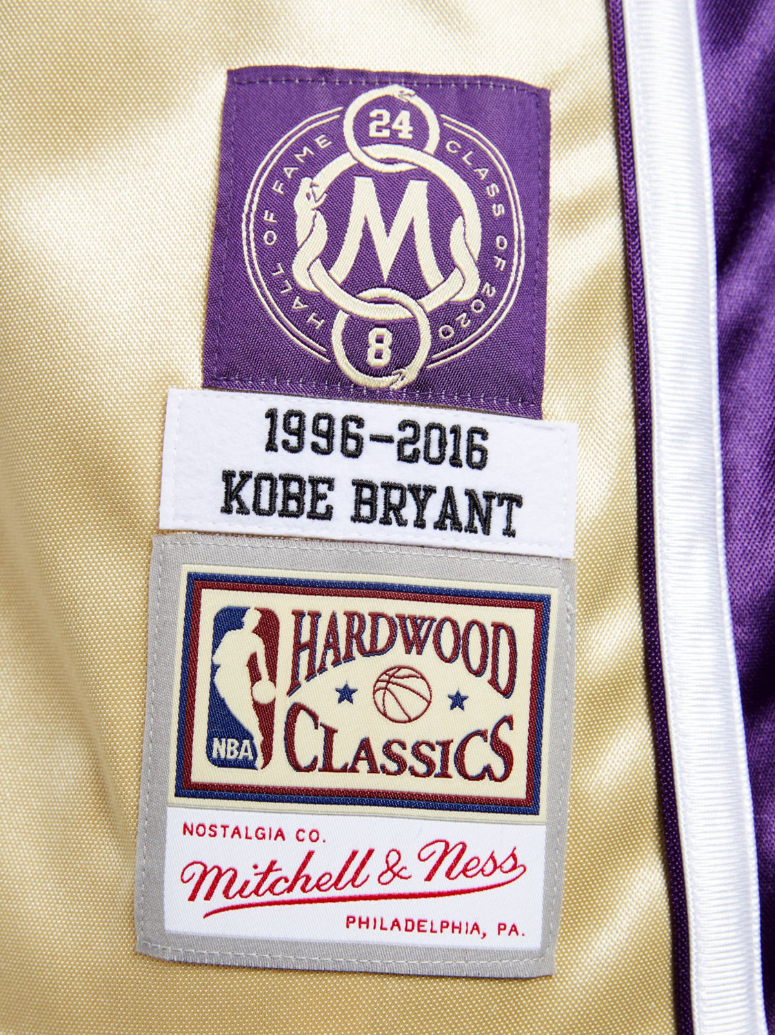 Mitchell & Ness Lakers Kobe Bryant 1996-97 Gold Home Authentic Jersey Men's  M