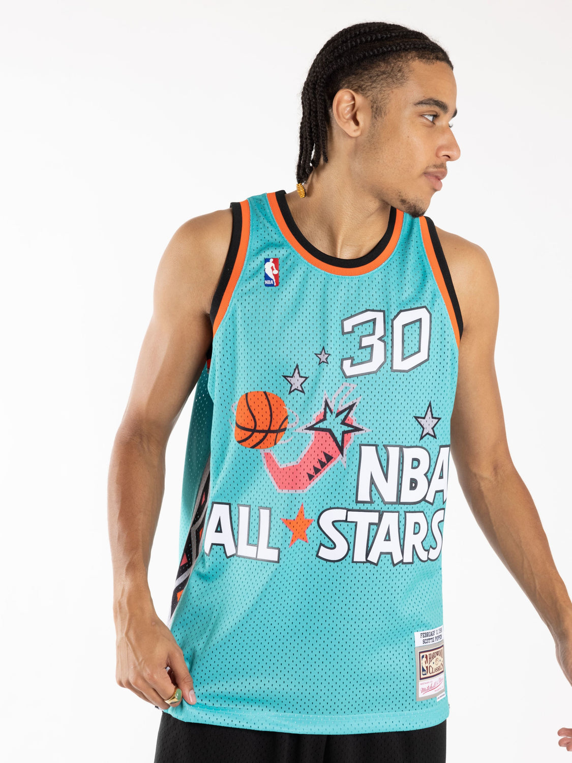 Mitchell & Ness All-Star East 1996-97 Scottie Pippen Swingman Jersey Teal