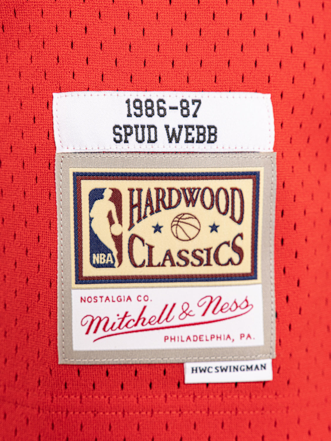Spud Webb Atlanta Hawks Mitchell & Ness Hardwood Classics 1986/87 Lunar New  Year Swingman Jersey - Red in 2023