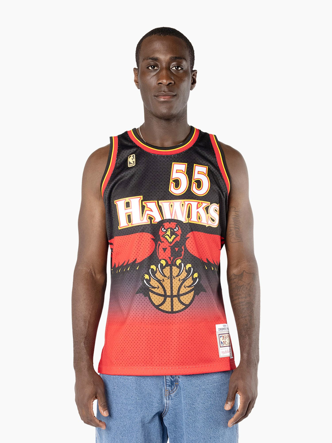 Dikembe Mutombo's Signed Mitchell&Ness Atlanta Hawks Jersey