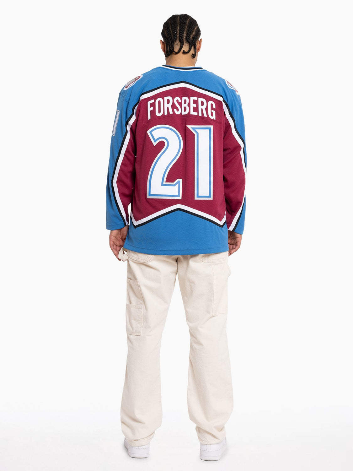 Colorado Avalanche 1995-96 jersey artwork, This is a highly…