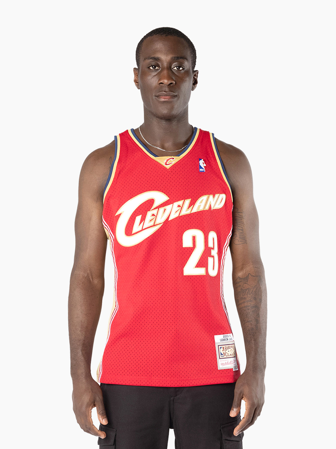 LeBron James Cleveland Cavaliers Red Swingman Jersey