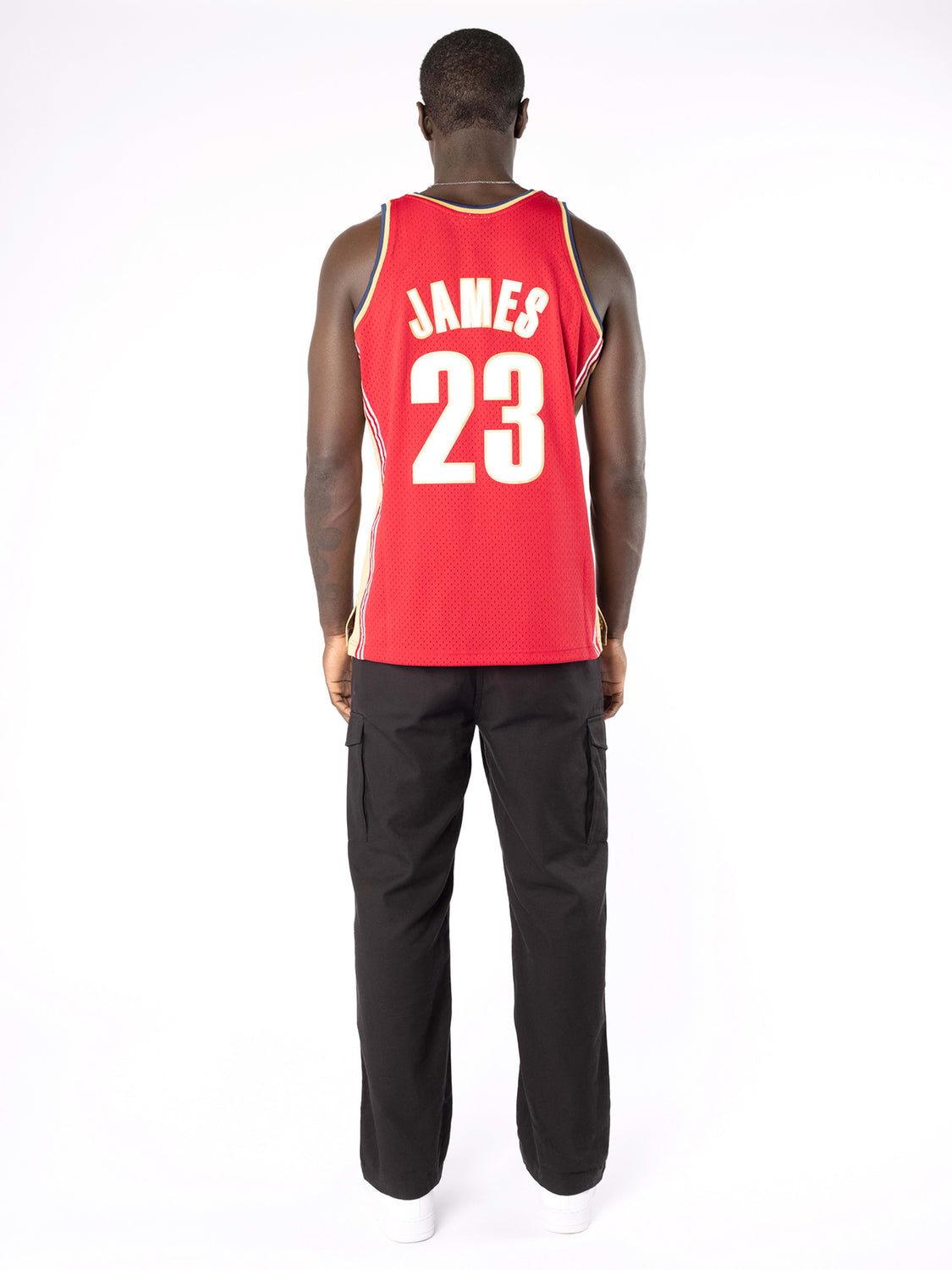 Mitchell & Ness Cleveland Cavaliers - LeBron James Swingman Jersey Red 2003-04