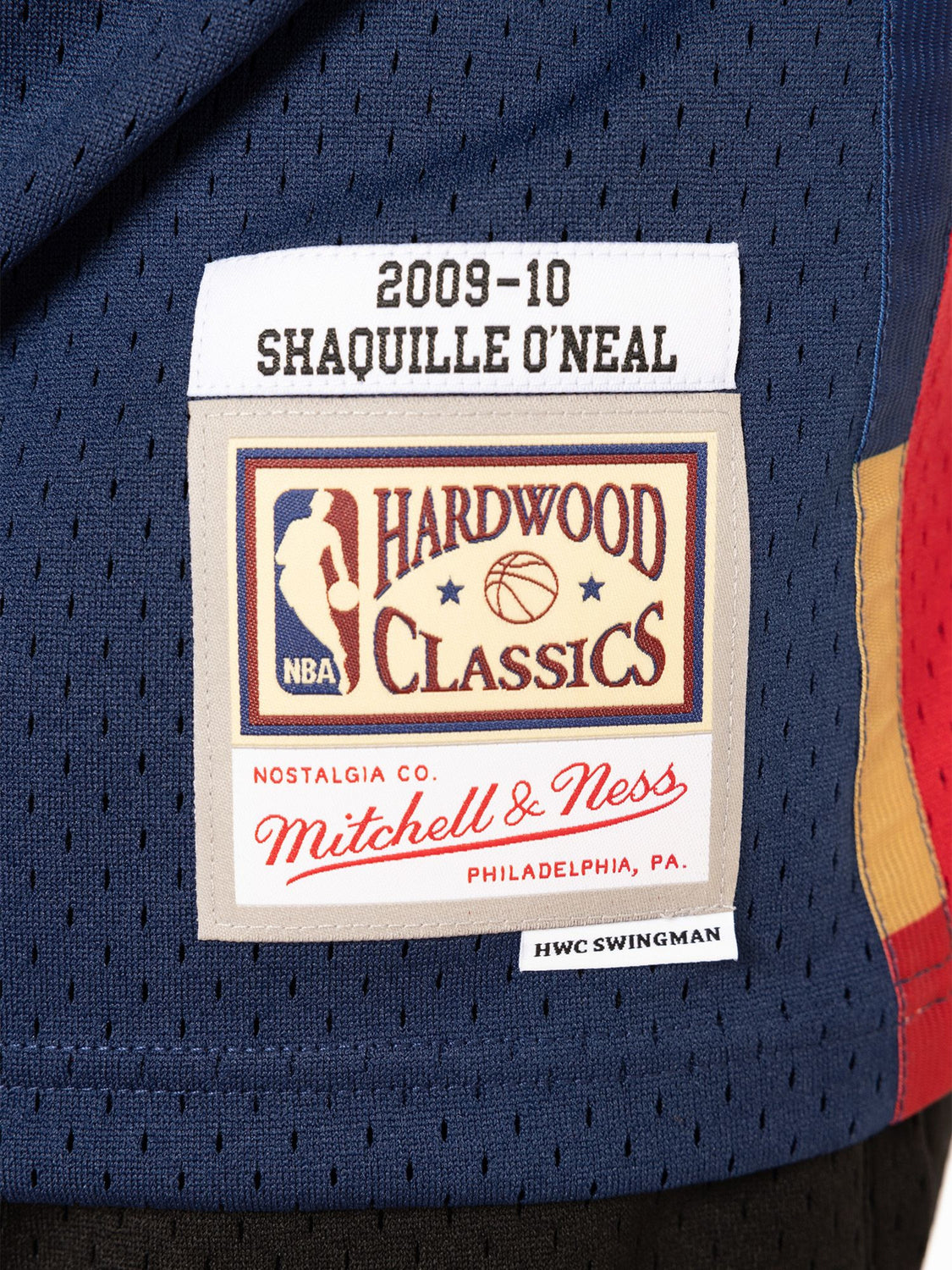 Men's Cleveland Cavaliers Shaquille O'Neal Mitchell & Ness Navy Hardwood  Classics 2009/10 Jersey