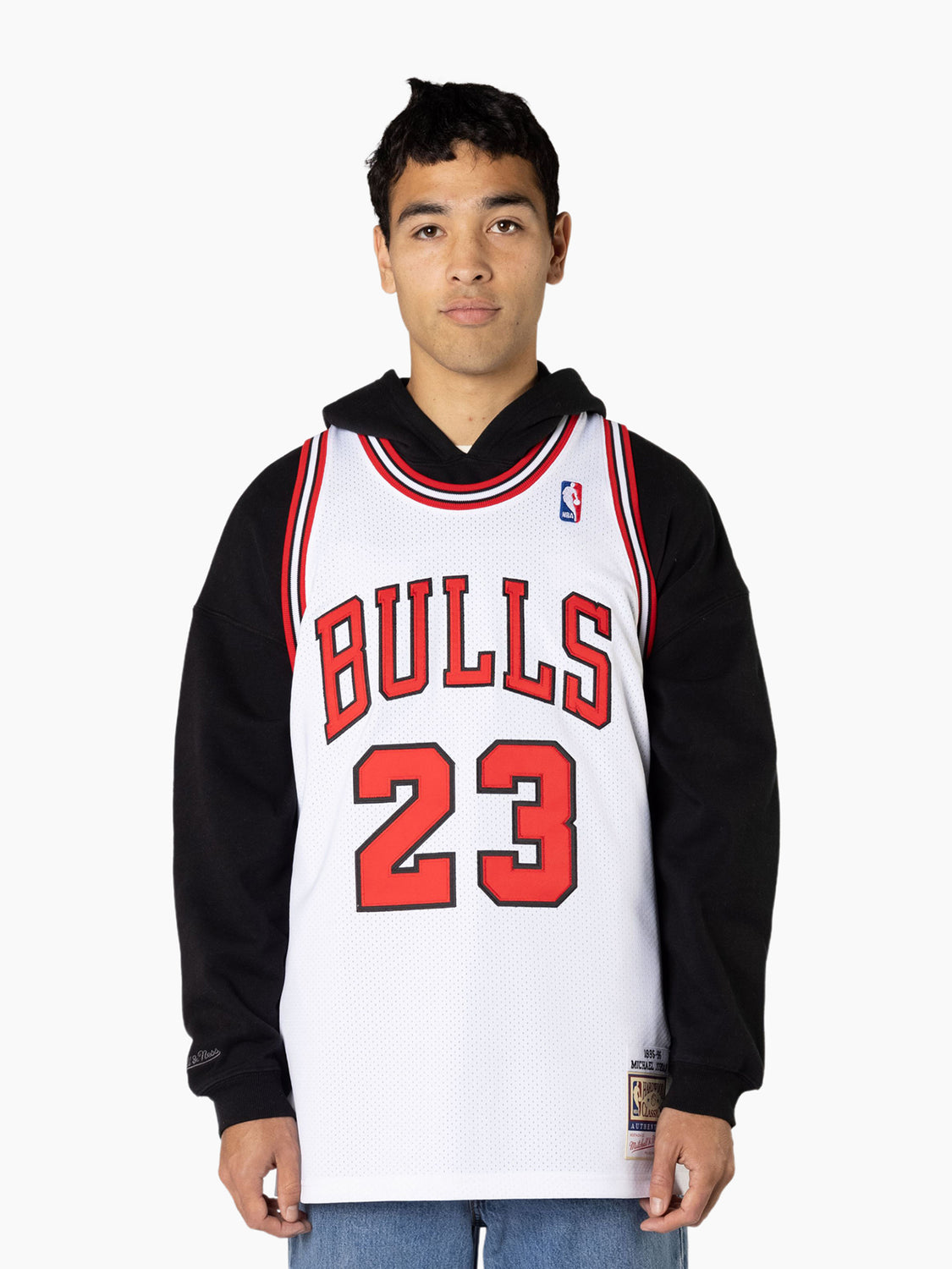 Mitchell & Ness Youth 1997 Chicago Bulls Michael Jordan #23 White