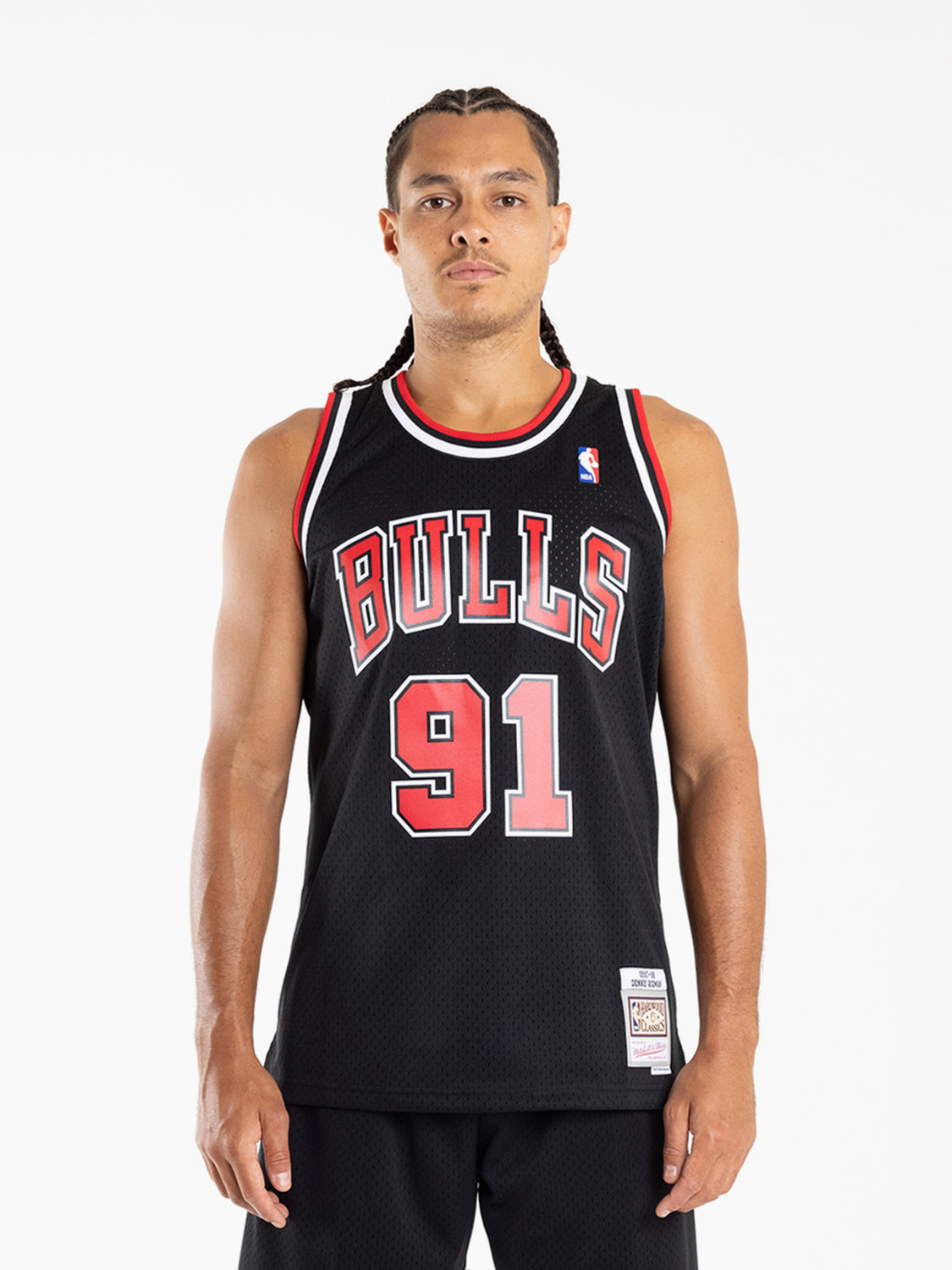 Mitchell & Ness T-shirt Dennis Rodman-Chicago Bulls black Off Court Tee