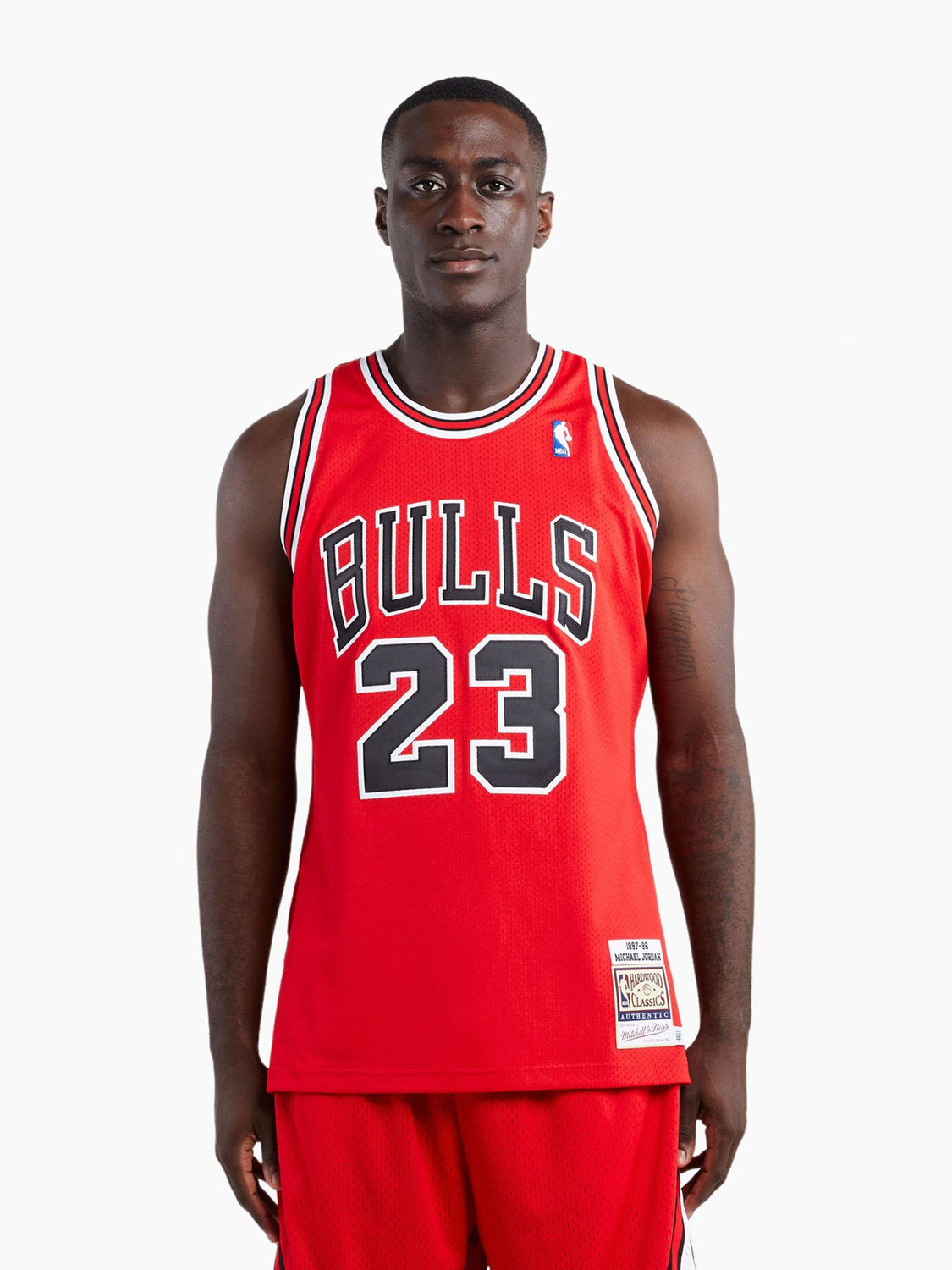 Chicago Bulls Michael Jordan 1997 Alternate Authentic Jersey By Mitchell &  Ness - Black - Mens