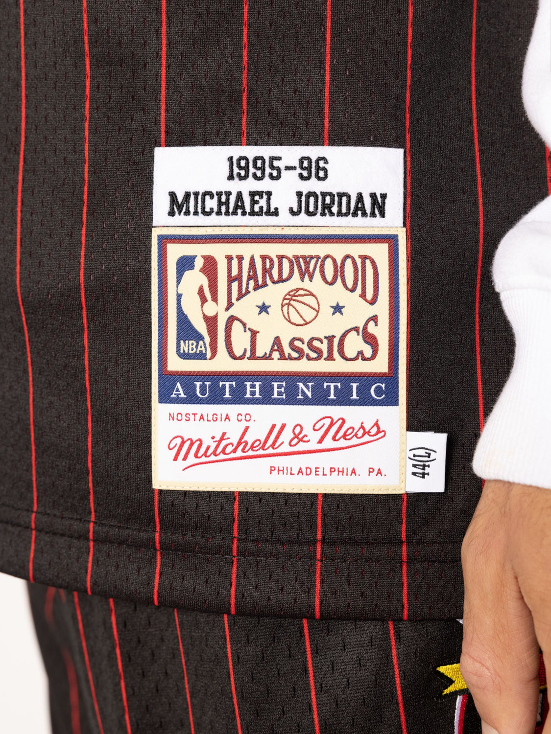 Mitchell & Ness Authentic Michael Jordan Chicago Bulls NBA 1995-96 Jersey Black / S