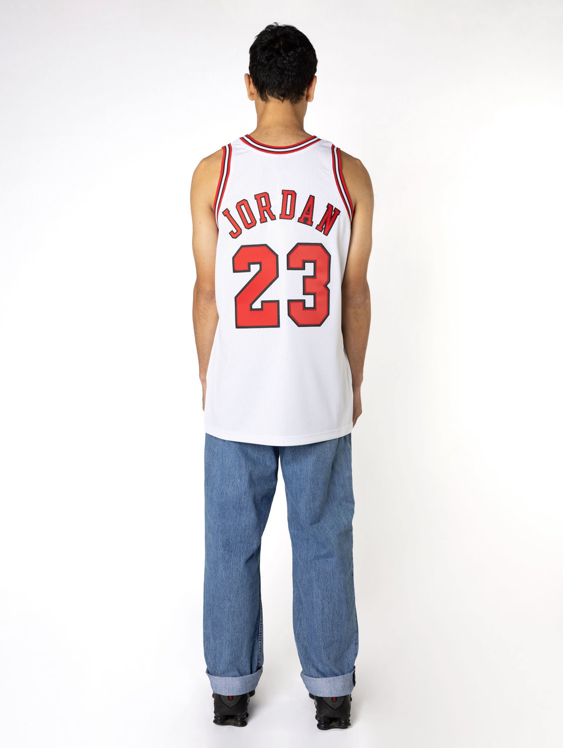 Mitchell & Ness All Star East '91 Michael Jordan Authentic Jersey Shirt - White, Size S by Sneaker Politics