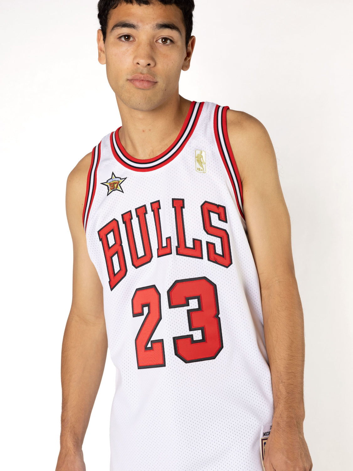 Mitchell & Ness All Star East '91 Michael Jordan Authentic Jersey Shirt - White, Size S by Sneaker Politics