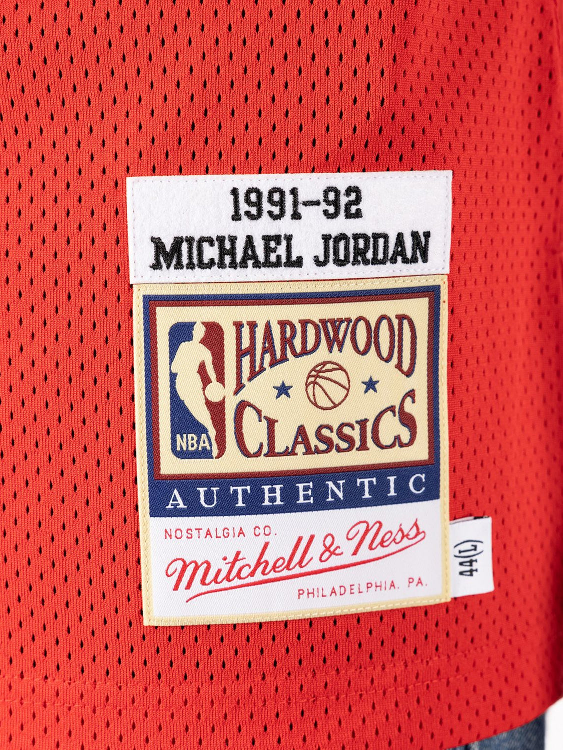 Chicago Bulls Authentic Mitchell & Ness Michael Jordan 1991-92