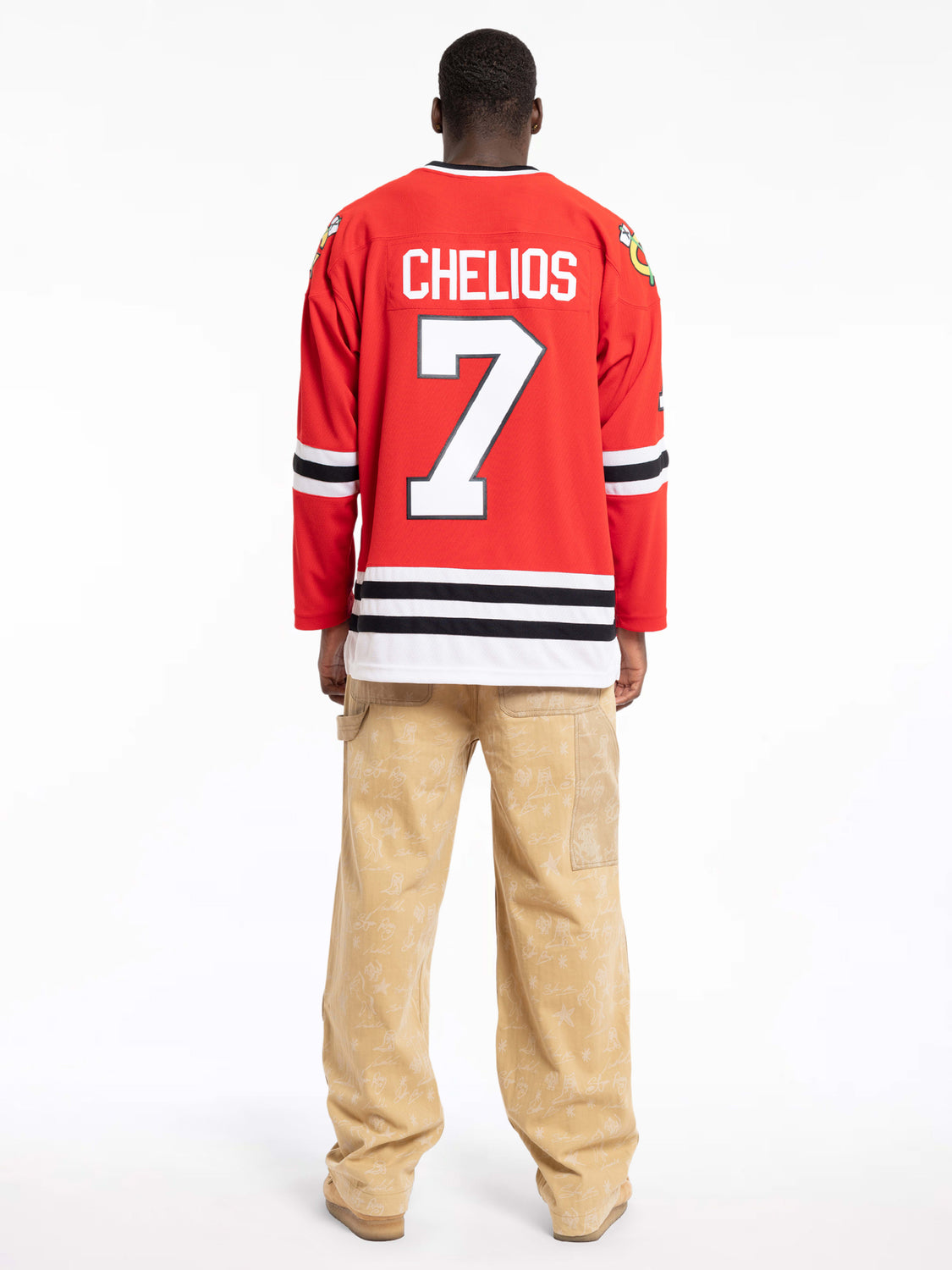 Chris Chelios 91-92 Chicago Blackhawks Hockey Jersey