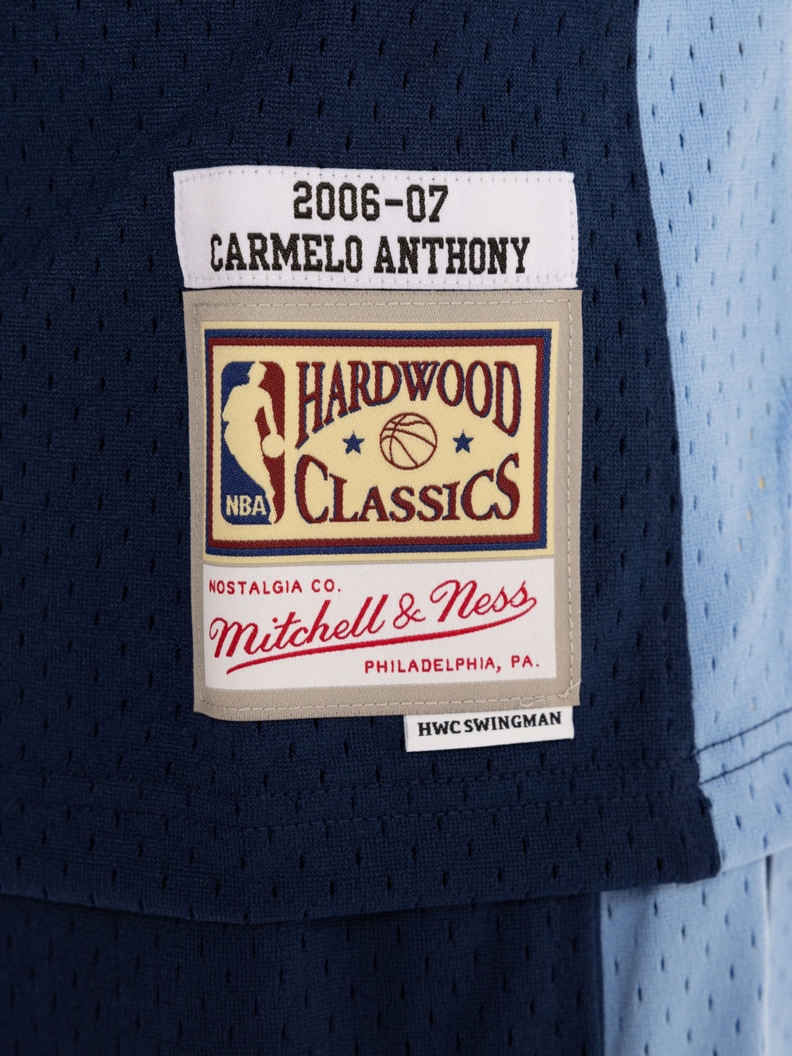 Carmelo Anthony Denver Nuggets Alternate Mitchell & Ness 2006/07 Swing –  Sports Fanz