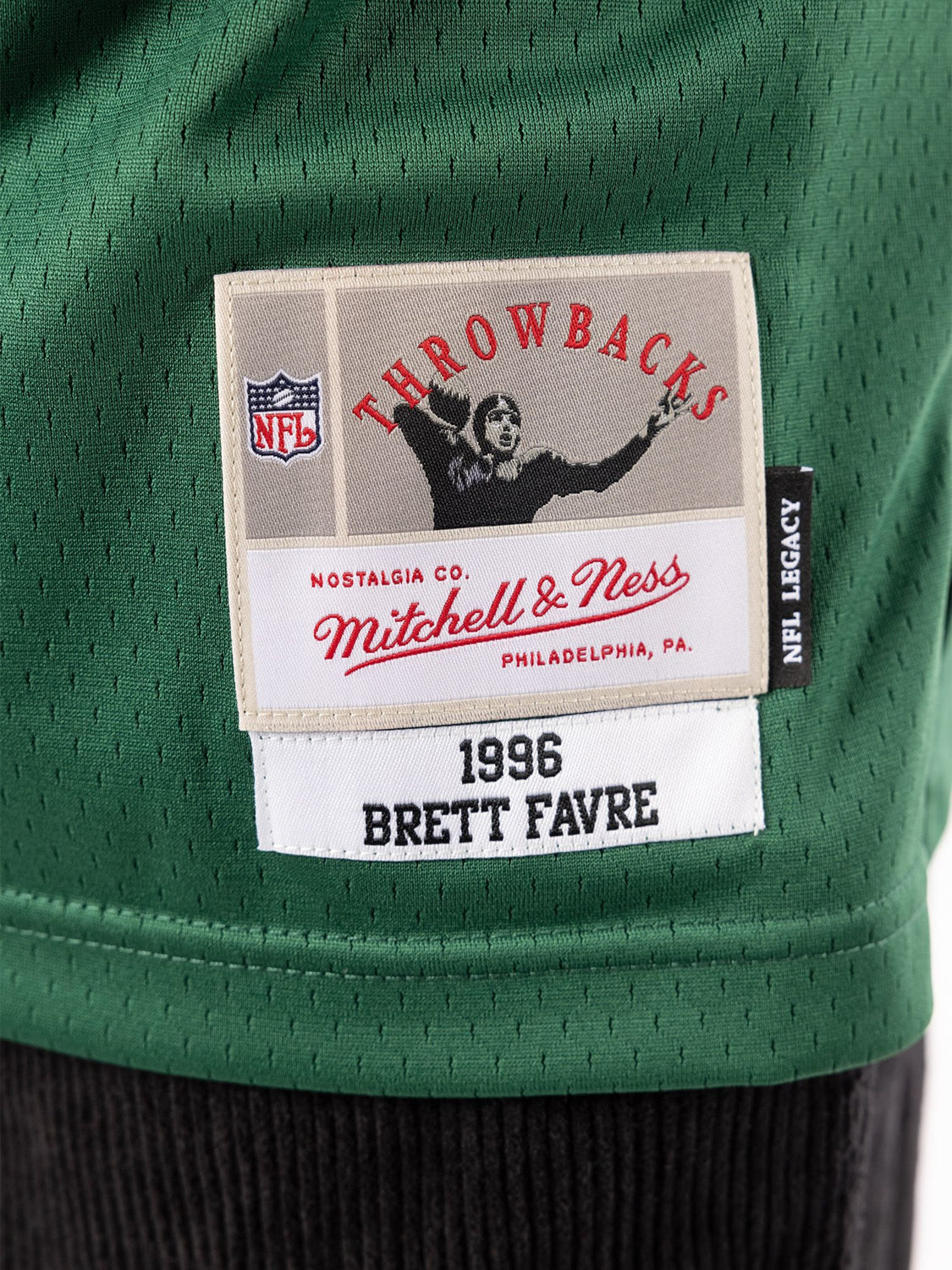 Mitchell & Ness Legacy Brett Favre Green Bay Packers 1996 Jersey, S