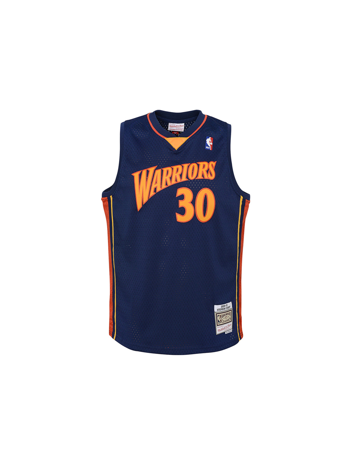 Golden State Warriors Stephen Curry 2009 - 10 Hardwood Classics Jersey -  Navy - Youth