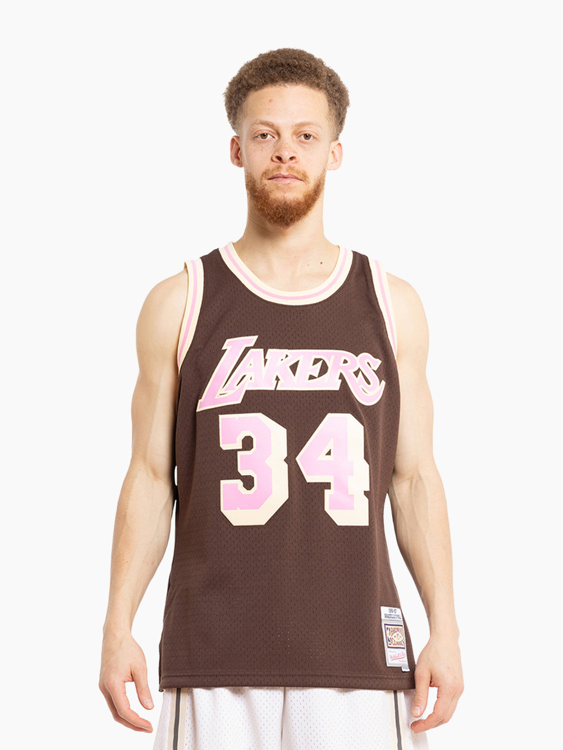 Mitchell & Ness Shirt - Lunar New Year 4.0 Shooting LA Lakers Dark purple, Men