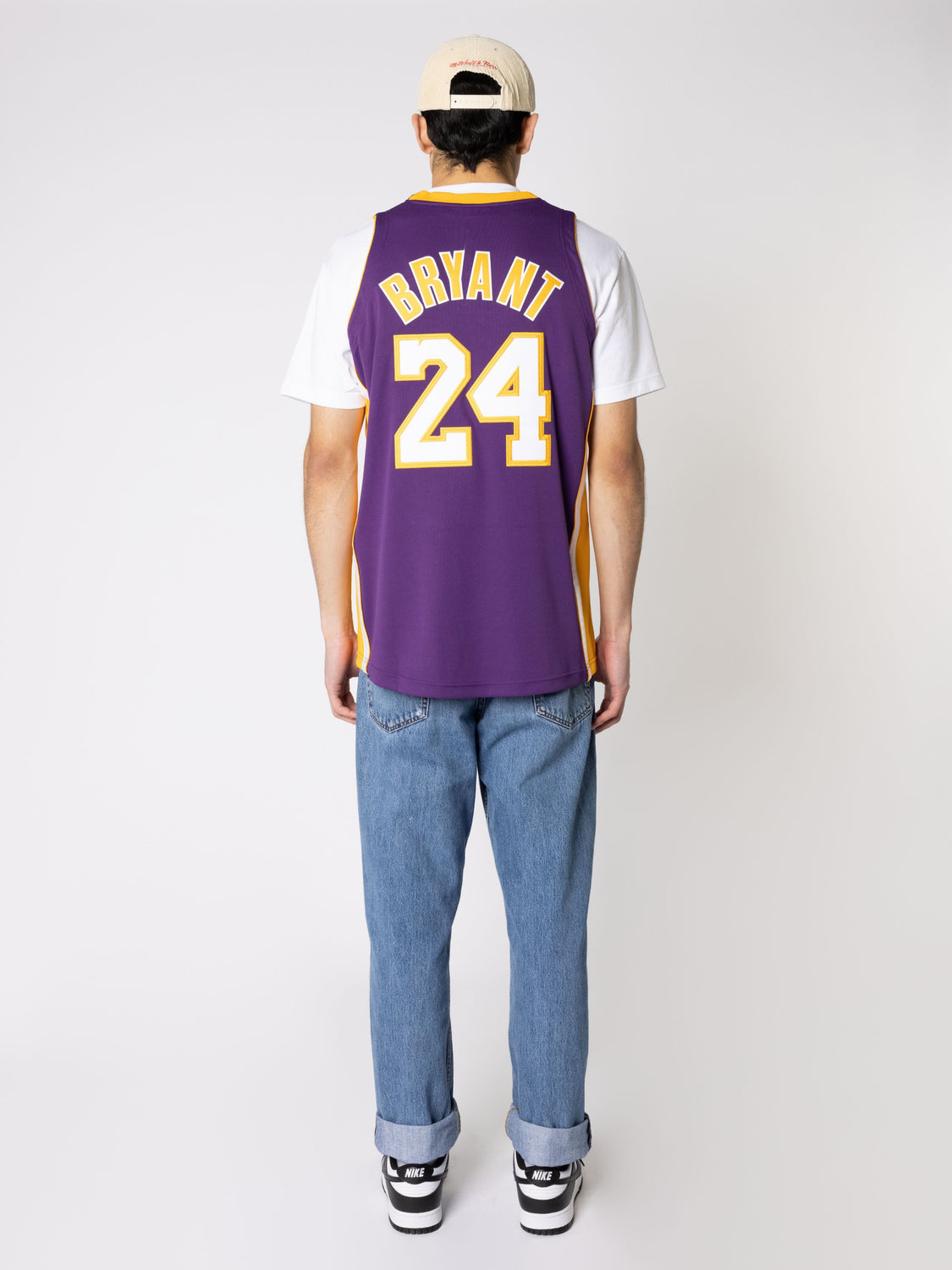 Mitchell & Ness NBA AUTHENTIC JERSEY LOS ANGELES LAKERS 2008-09 KOBE BRYANT  #24 Purple - Purple