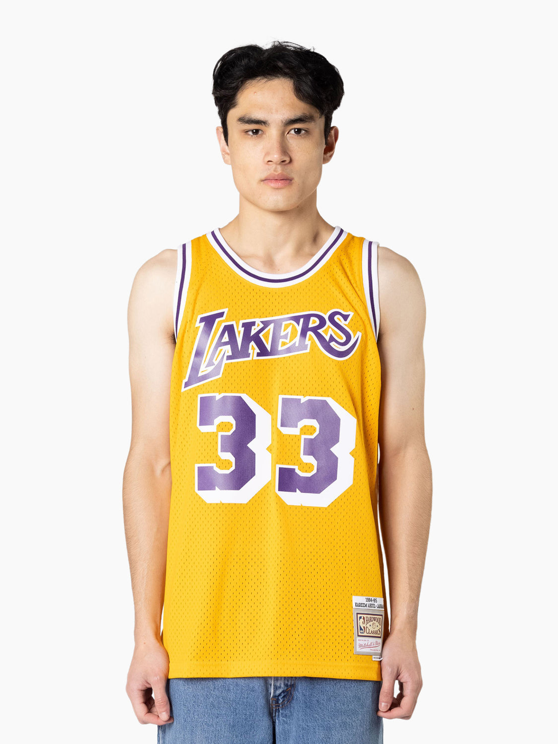 Mitchell & Ness NBA Los Angeles Lakers 83 Kareem Abdul-Jabbar Swingman