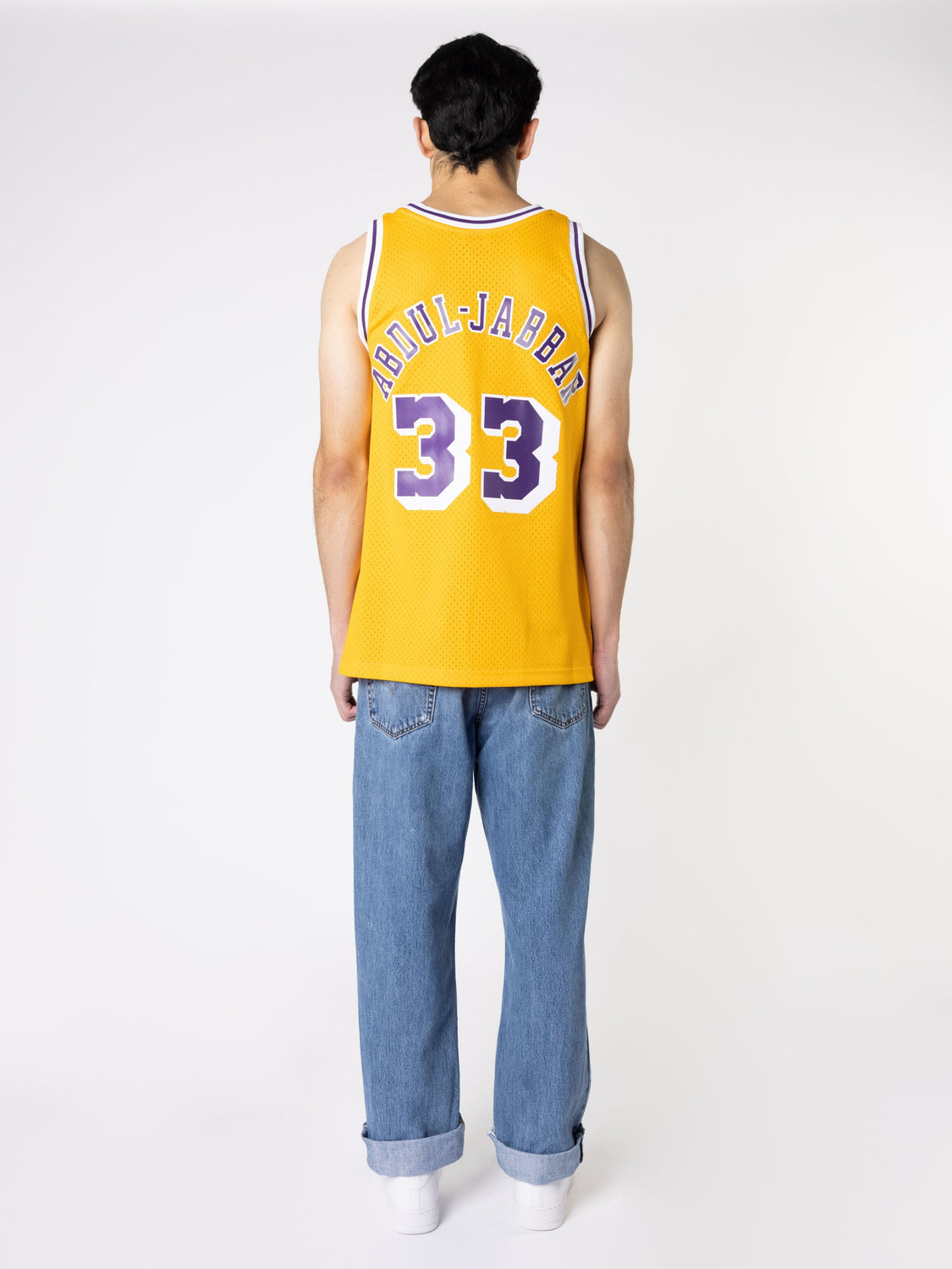 Mitchell & Ness Swingman Jersey Los Angeles Lakers 1984-85 Kareem Abdul-Jabbar