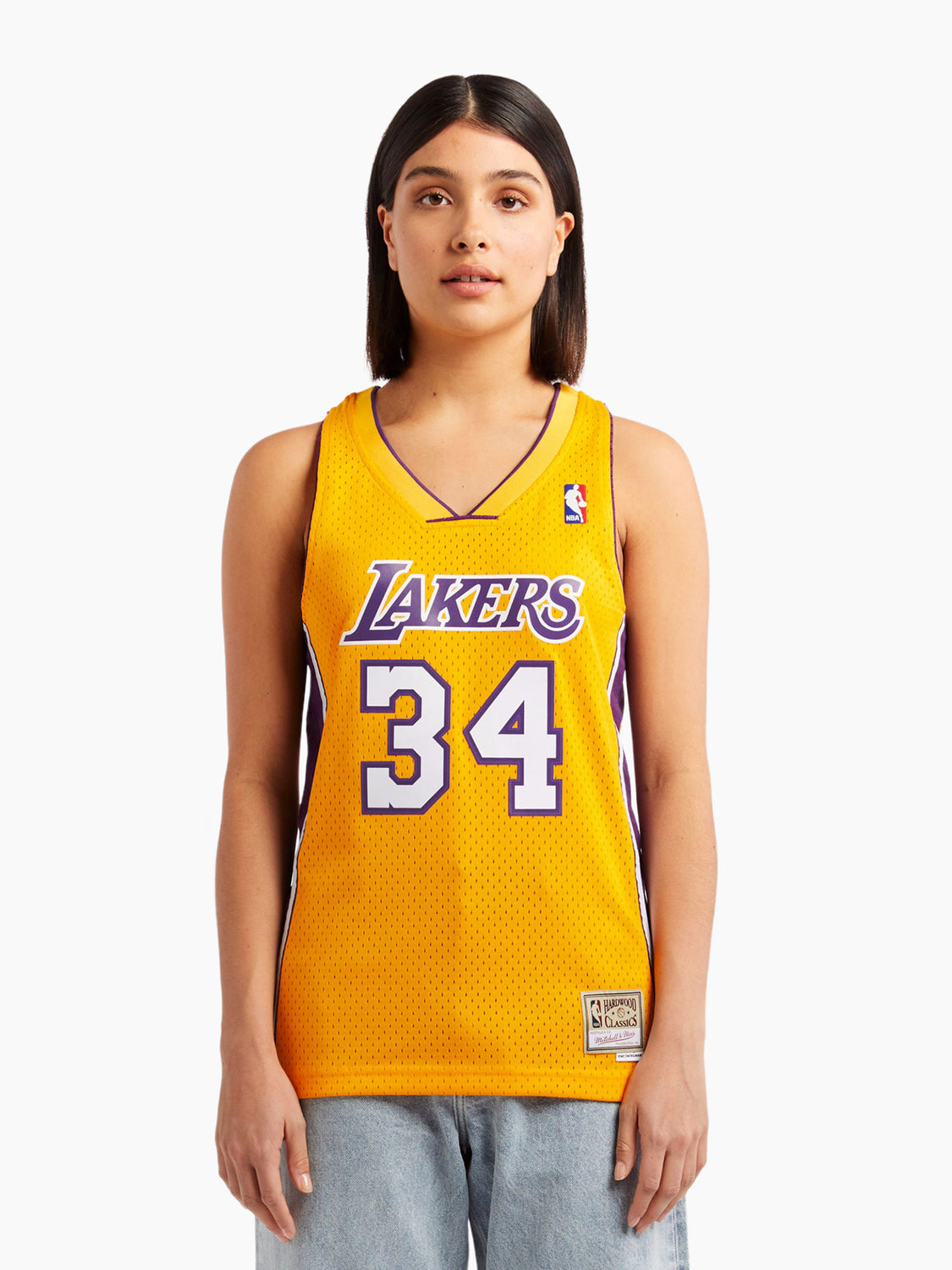 Mitchell & Ness Women's Swingman Shaquille O'Neal Los Angeles Lakers 1999-00 Jersey