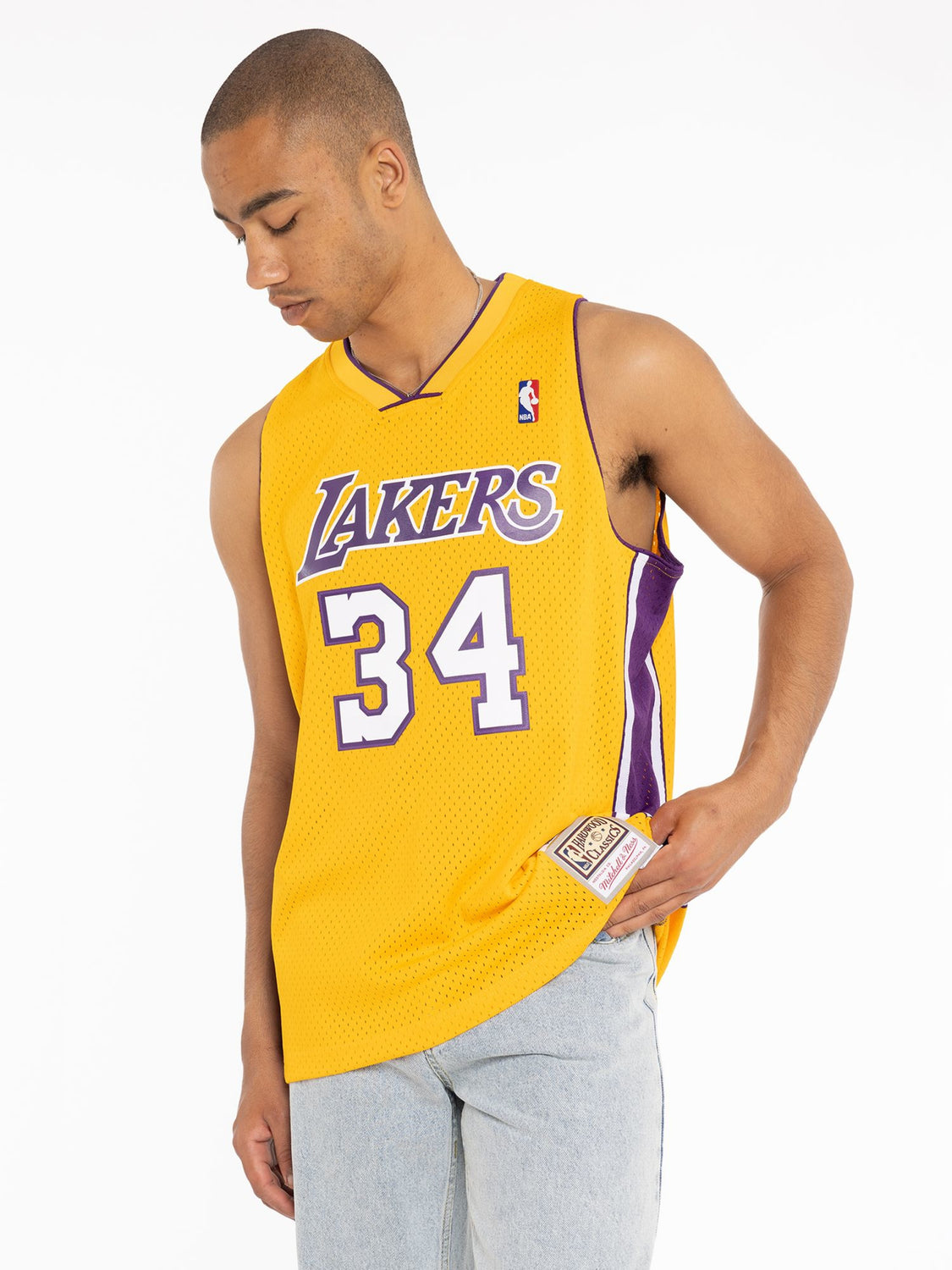 Mitchell & Ness Los Angeles Lakers Home 1999-00 Shaquille O'Neal Swingman Jersey S