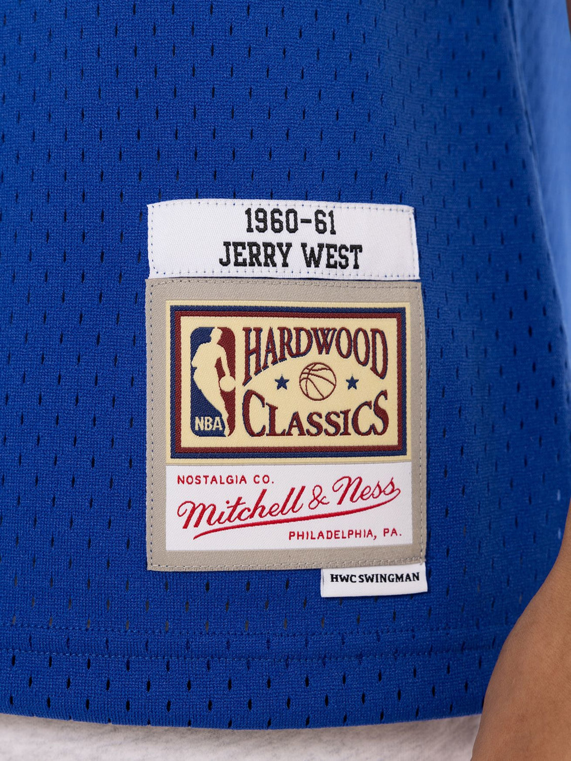 Mitchell & Ness NBA Men's Los Angeles Lakers Jerry West 1960-61 Hardwo –  Sportzzone