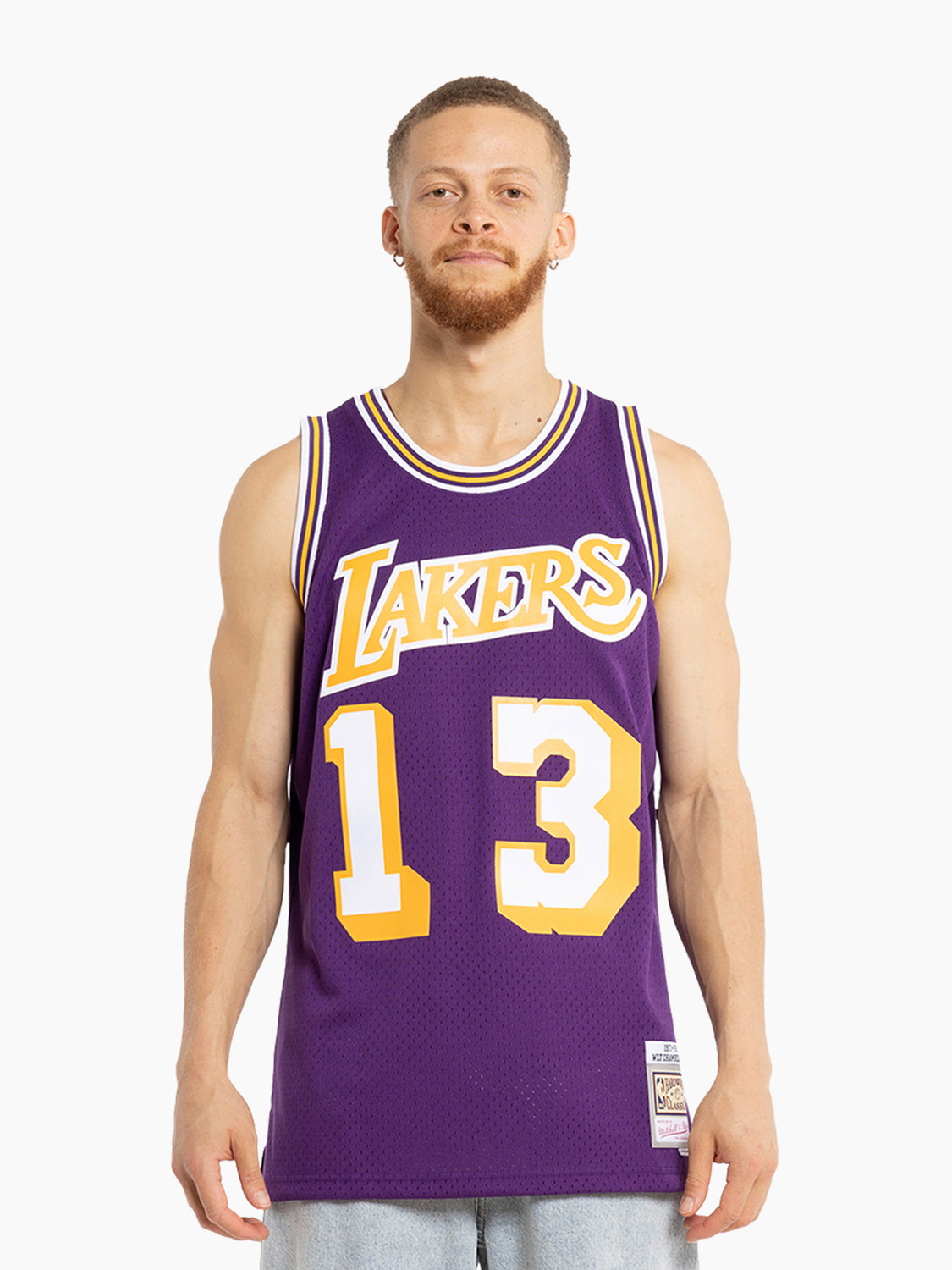 Wilt Chamberlain Signed Authentic 1971 Los Angeles Lakers Jersey