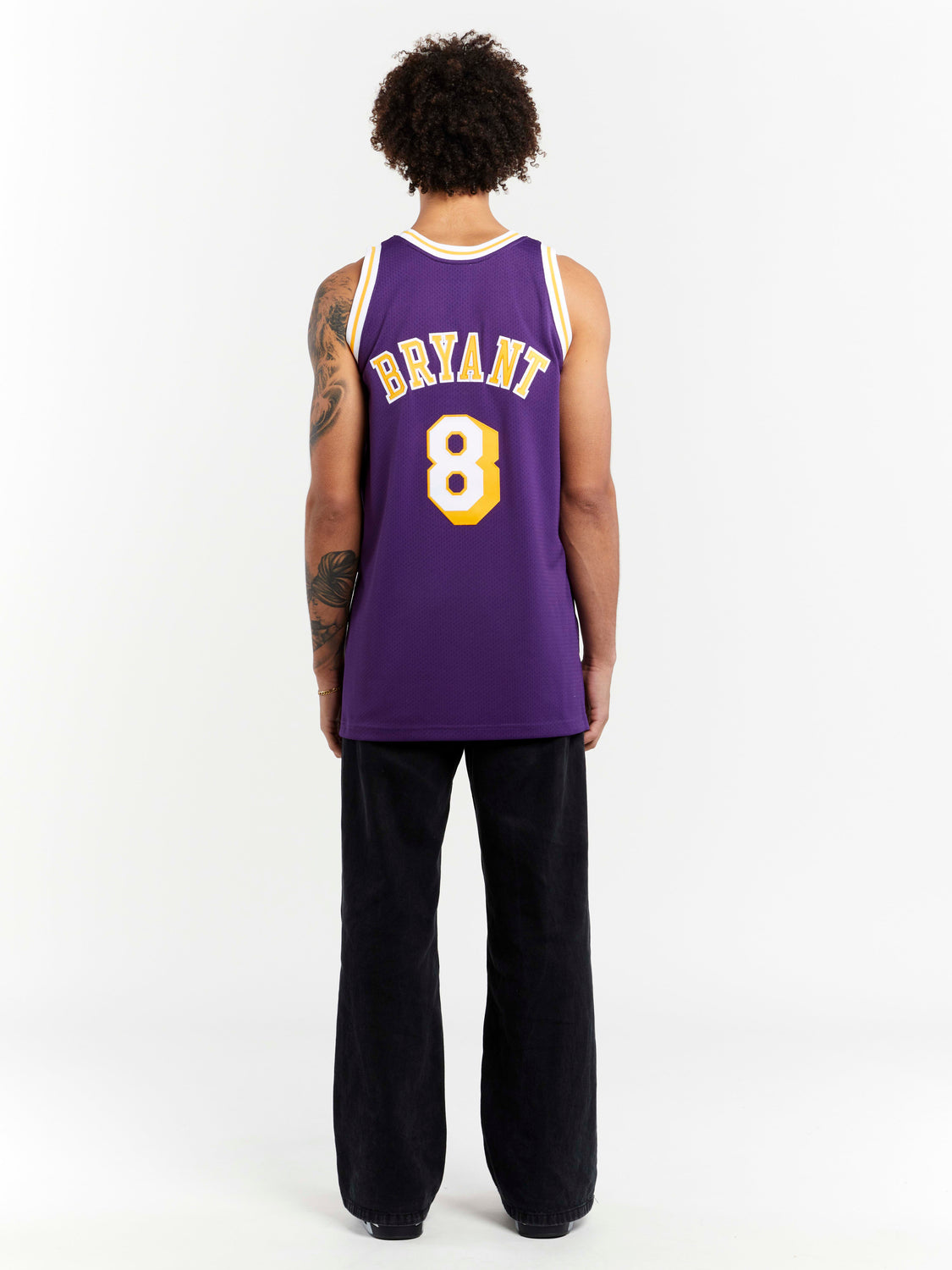 Mitchell & Ness Kobe Bryant All Star West #8 '98-'99 Authentic Los Angeles  Lakers NBA Jersey Purple