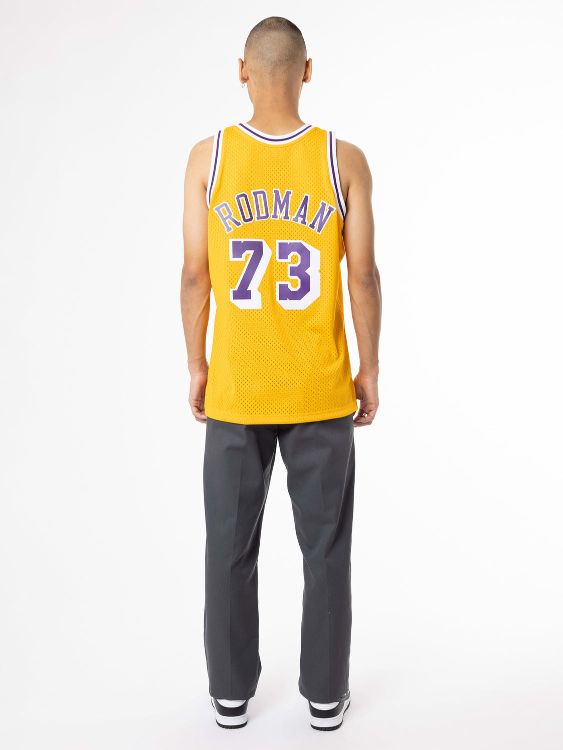 Mitchell & Ness Los Angeles Lakers Dennis Rodman #73 '98 -'99 Home