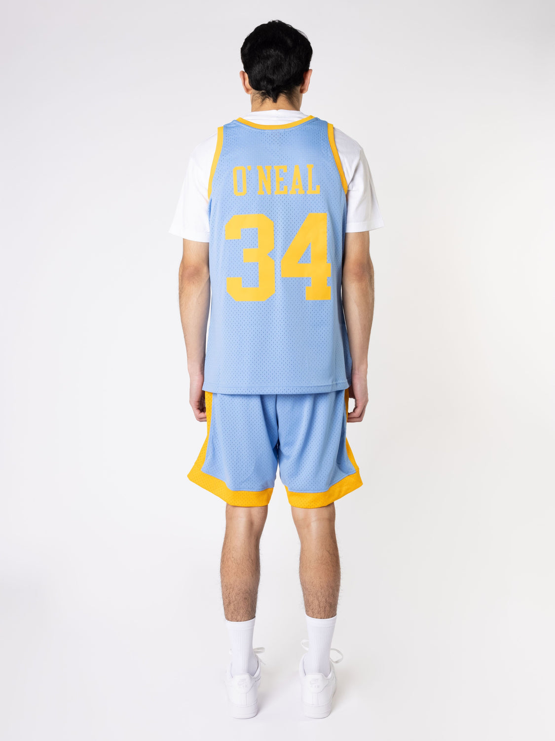 NBA SWINGMAN JERSEY LAKERS 2001 COLUMBIA BLUE