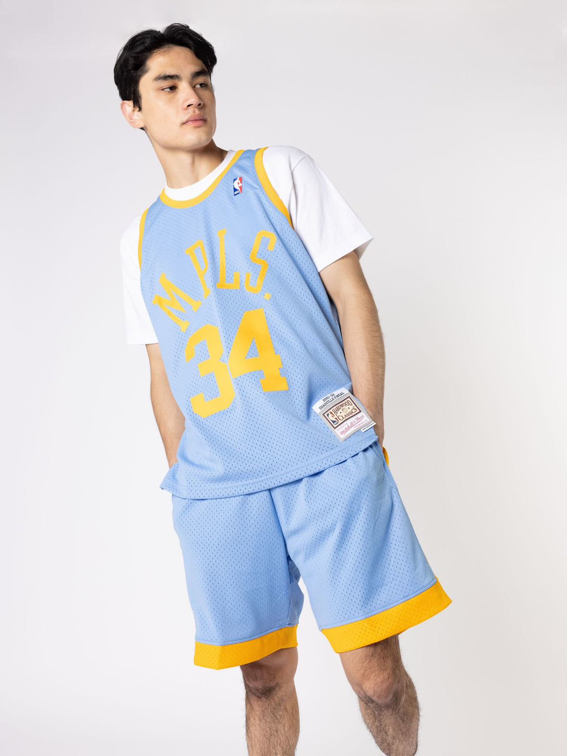 Shaquille O'Neal Mitchell & Ness Alternate Swingman White Jersey