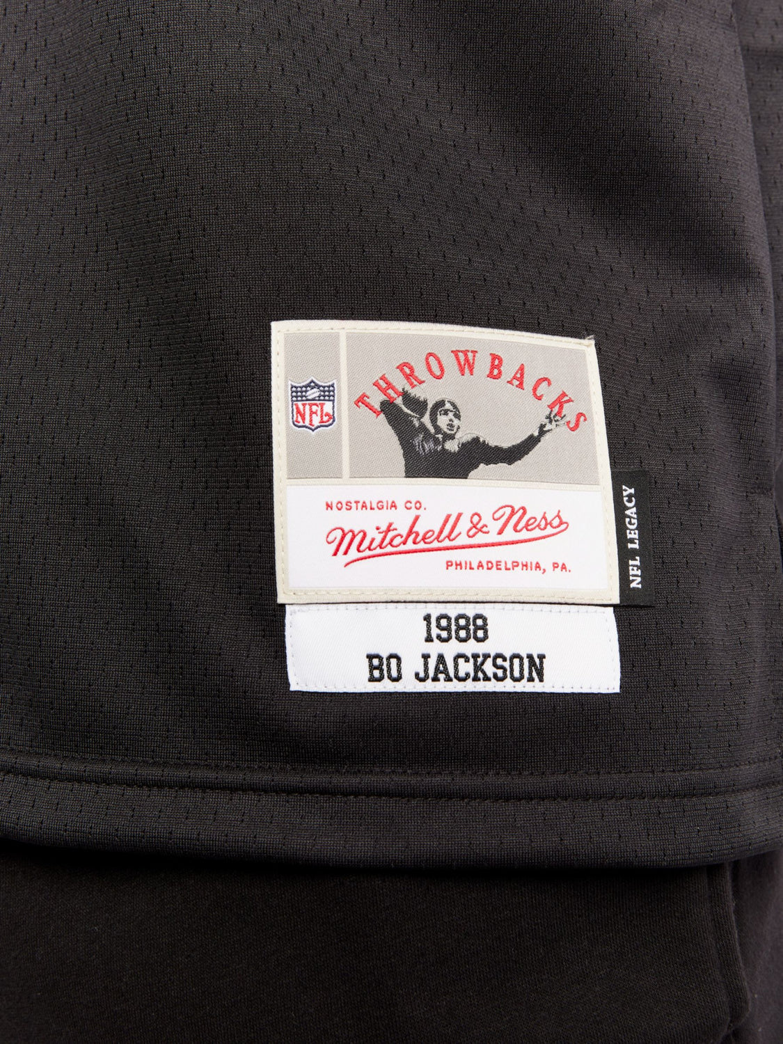 Bo Jackson Las Vegas Raiders Mitchell & Ness NFL 1988 Legacy Jersey - Black