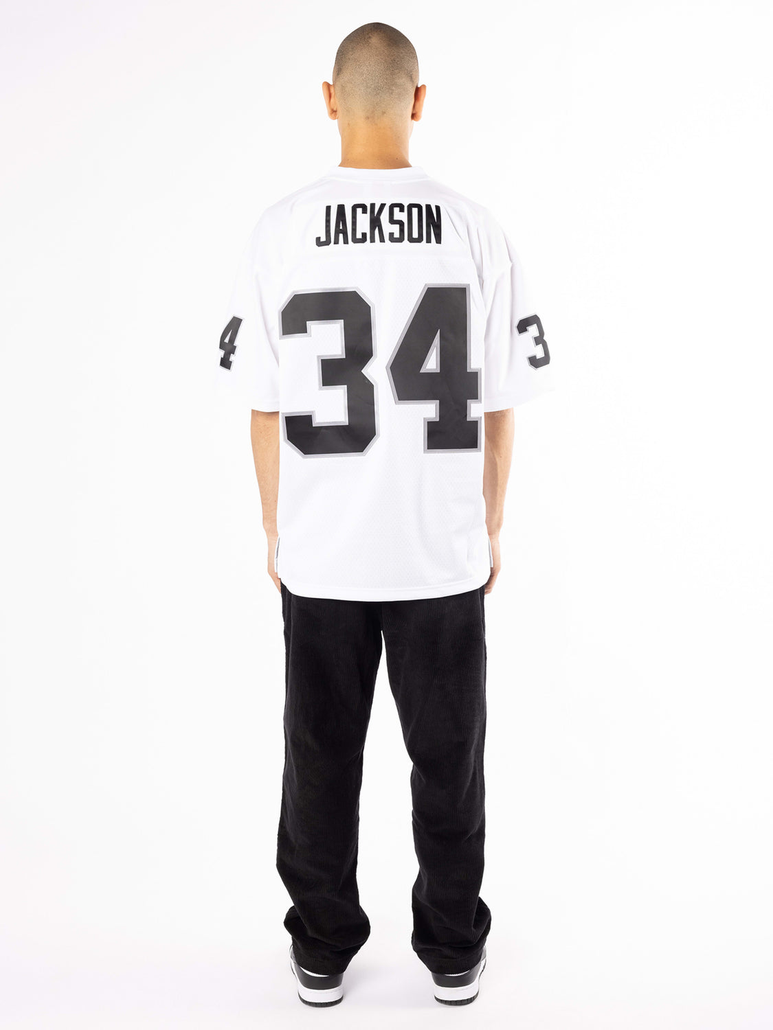 Mitchell & Ness NFL Legacy Jersey - Los Angeles Raiders 1988 Bo Jackson White S